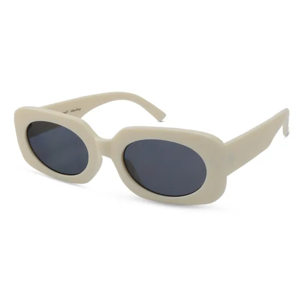rectangle white sunglasses